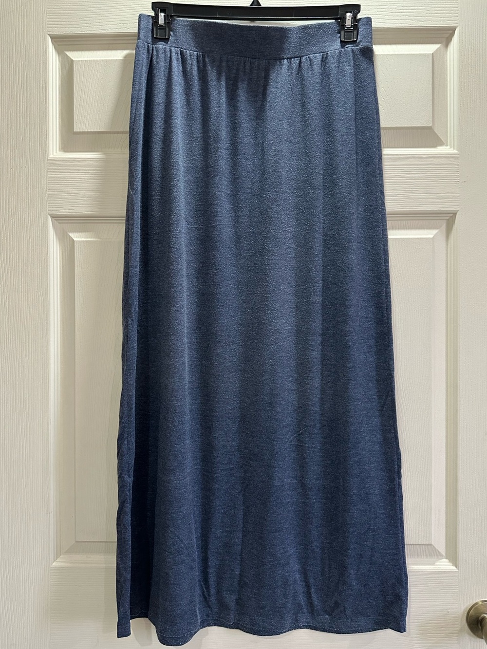 Cato Navy Blue Maxi Skirt - Effortless Straight Silhouette